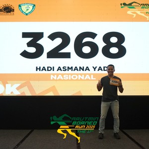 Race photo from ARUTMIN BORNEO RUN 2025