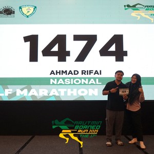 Race photo from ARUTMIN BORNEO RUN 2025