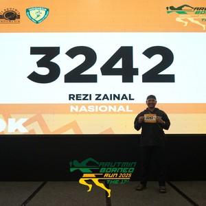 Race photo from ARUTMIN BORNEO RUN 2025