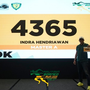 Race photo from ARUTMIN BORNEO RUN 2025