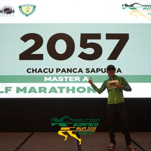 Race photo from ARUTMIN BORNEO RUN 2025