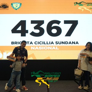 Race photo from ARUTMIN BORNEO RUN 2025