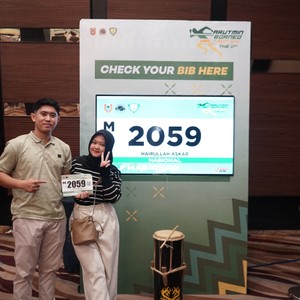 Race photo from ARUTMIN BORNEO RUN 2025