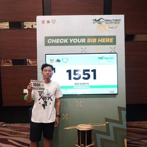Race photo from ARUTMIN BORNEO RUN 2025