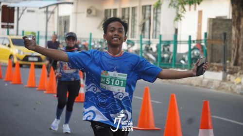 Race photo from Jabar Run 10K 2024