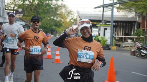 Race photo from Jabar Run 10K 2024