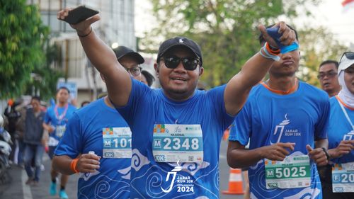 Race photo from Jabar Run 10K 2024
