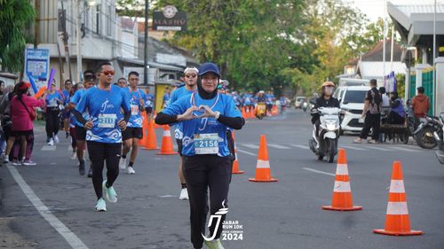 Race photo from Jabar Run 10K 2024