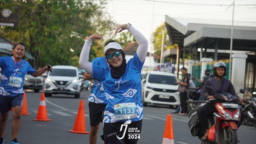 Race photo from Jabar Run 10K 2024