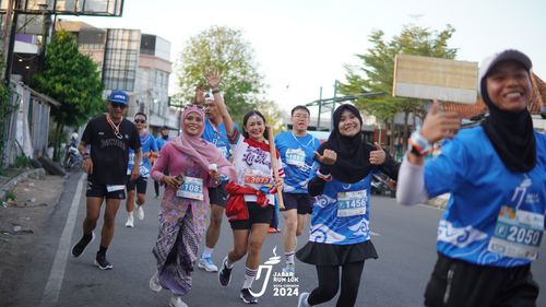 Race photo from Jabar Run 10K 2024