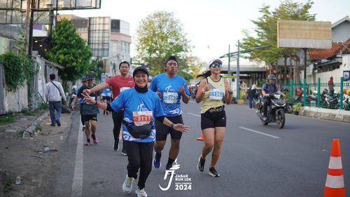 Race photo from Jabar Run 10K 2024