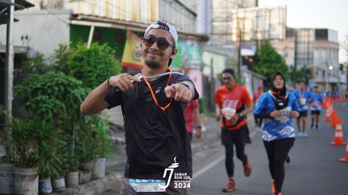 Race photo from Jabar Run 10K 2024