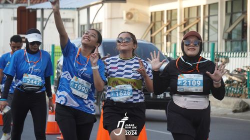 Race photo from Jabar Run 10K 2024