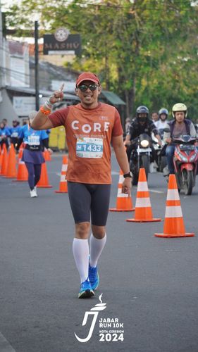 Race photo from Jabar Run 10K 2024