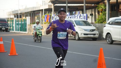 Race photo from Jabar Run 10K 2024