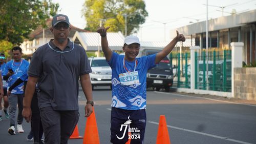 Race photo from Jabar Run 10K 2024