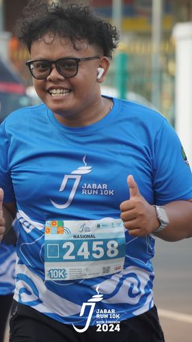 Race photo from Jabar Run 10K 2024