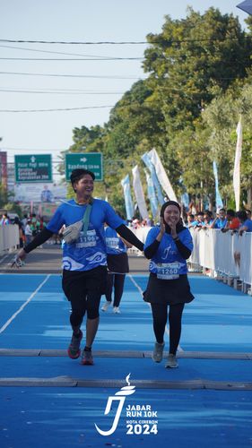 Race photo from Jabar Run 10K 2024