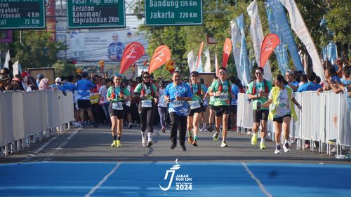 Race photo from Jabar Run 10K 2024