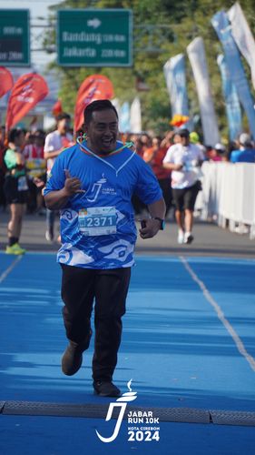 Race photo from Jabar Run 10K 2024