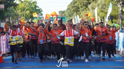 Race photo from Jabar Run 10K 2024
