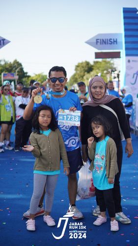 Race photo from Jabar Run 10K 2024