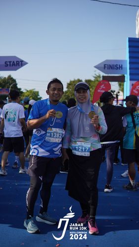Race photo from Jabar Run 10K 2024
