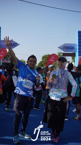 Race photo from Jabar Run 10K 2024