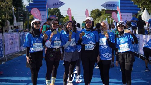 Race photo from Jabar Run 10K 2024
