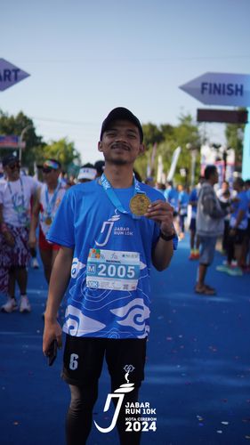 Race photo from Jabar Run 10K 2024