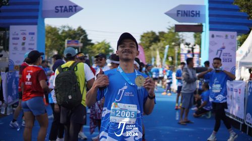 Race photo from Jabar Run 10K 2024