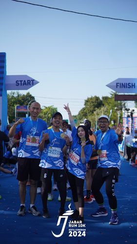 Race photo from Jabar Run 10K 2024