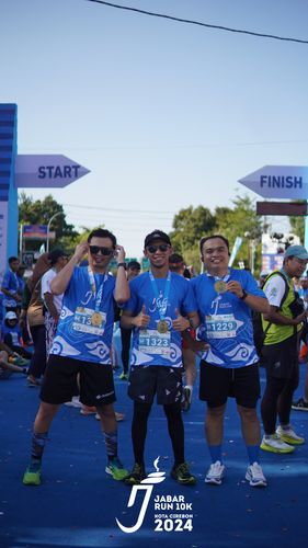 Race photo from Jabar Run 10K 2024