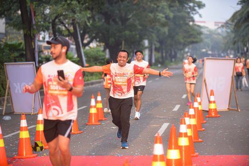 Race photo from NOTARACE 2025