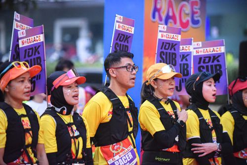 Race photo from NOTARACE 2025