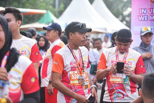 Race photo from NOTARACE 2025