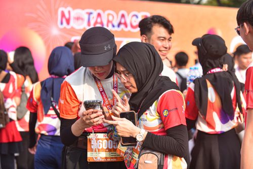 Race photo from NOTARACE 2025