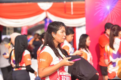 Race photo from NOTARACE 2025