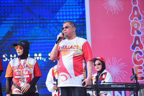 Race photo from NOTARACE 2025