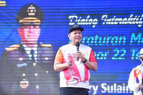 Race photo from NOTARACE 2025