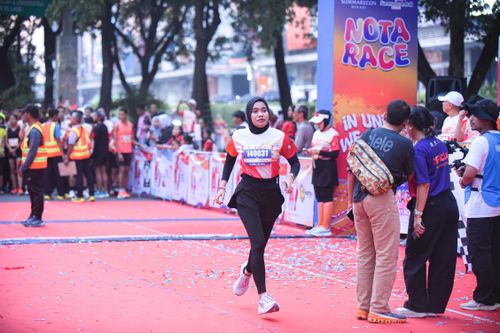 Race photo from NOTARACE 2025