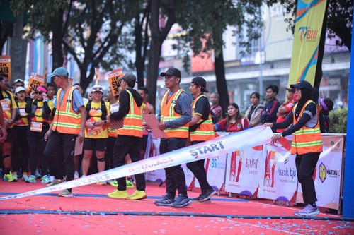 Race photo from NOTARACE 2025