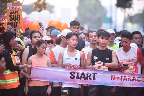 Race photo from NOTARACE 2025