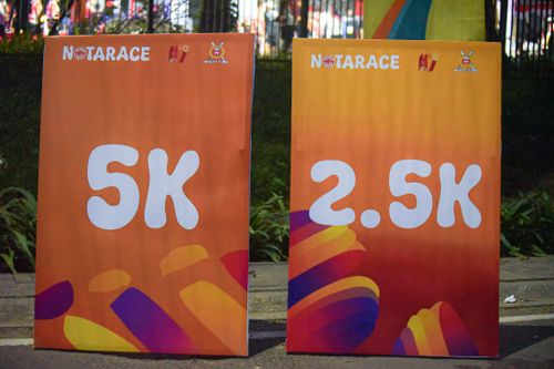 Race photo from NOTARACE 2025