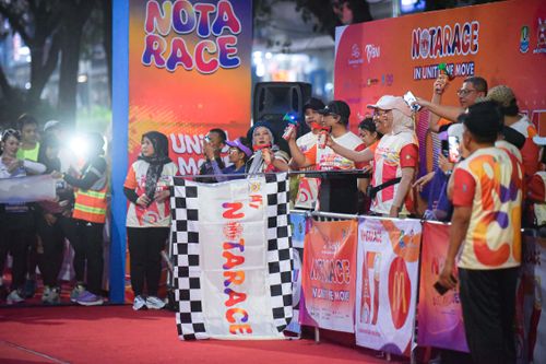 Race photo from NOTARACE 2025