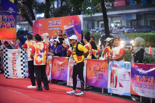 Race photo from NOTARACE 2025