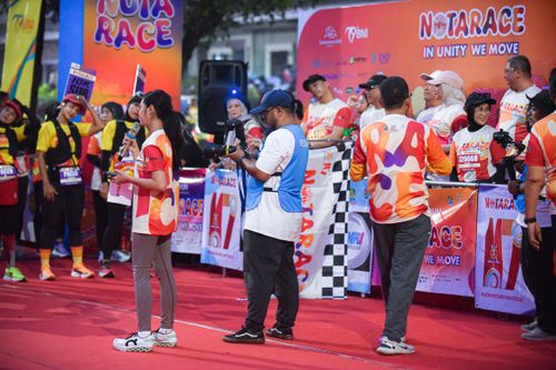 Race photo from NOTARACE 2025