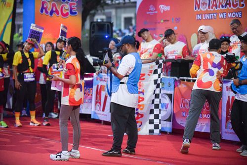 Race photo from NOTARACE 2025