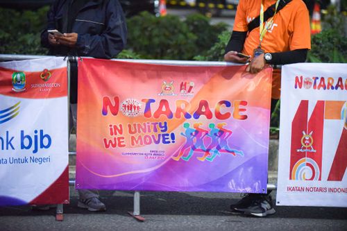 Race photo from NOTARACE 2025