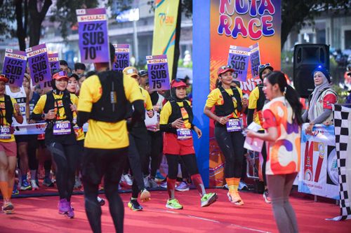 Race photo from NOTARACE 2025